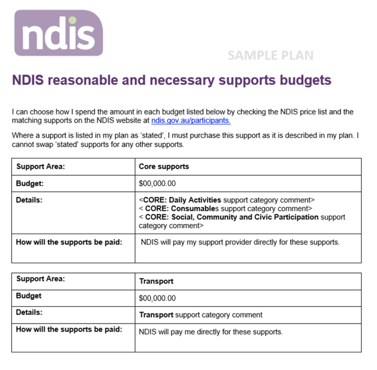 Here's What A Typical NDIS Plan Looks Like | Blu Sky Care Adelaide